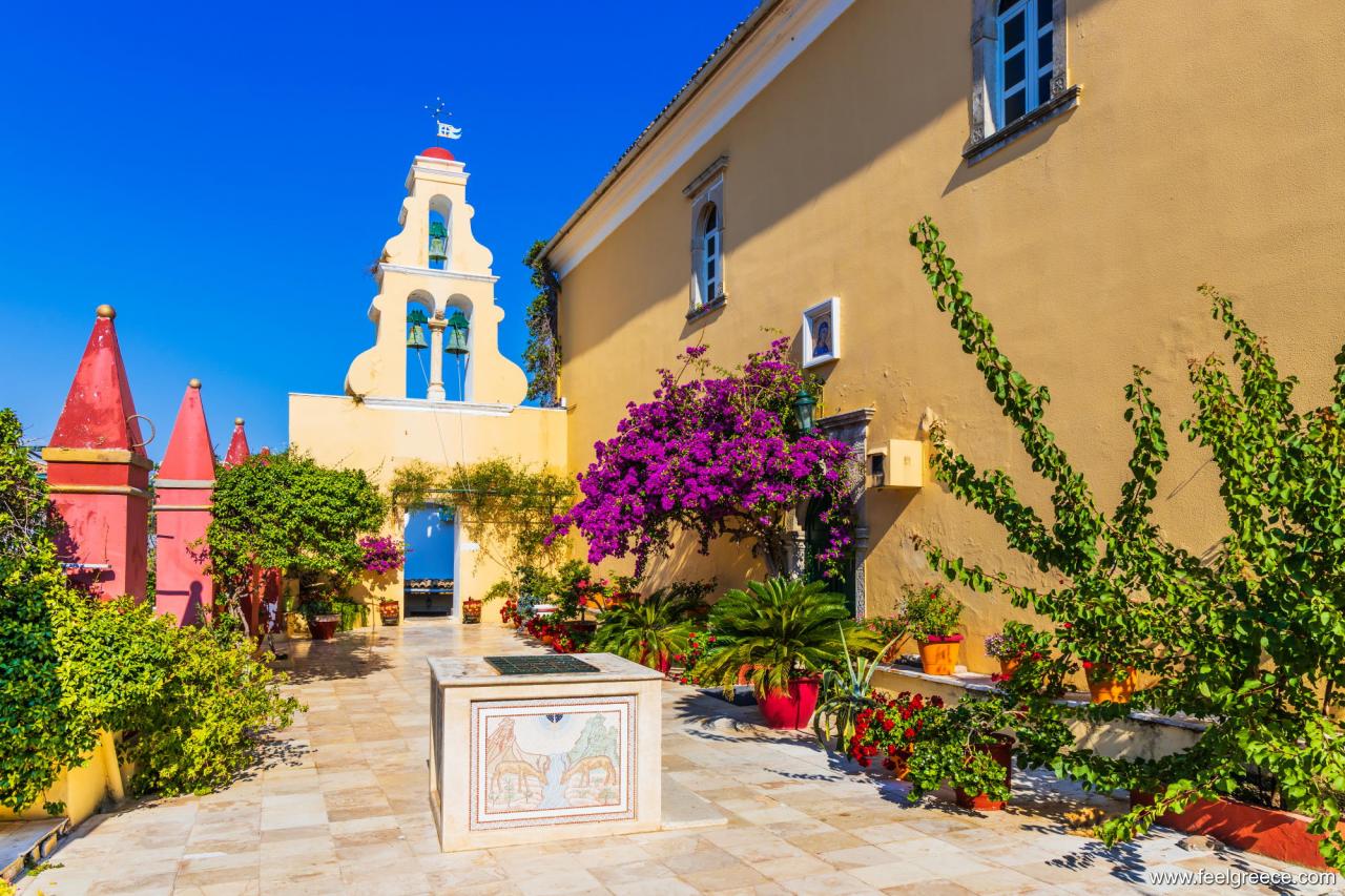 Paleokastritsa Monastery - Corfu